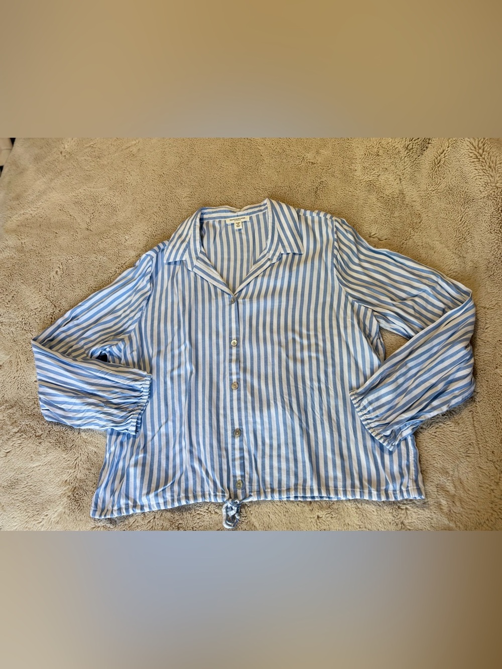 *NWOT* Beach Lunch Lounge classic striped shirt. Size XL